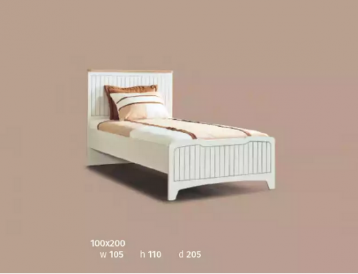 Moderne Komplett Jugendzëmmer Luxus Kannerzëmmer Set 3tlg Wäiss