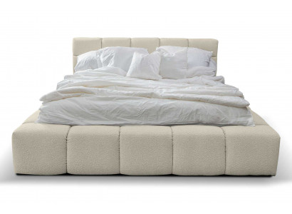 Bett Luxus Schlofzëmmer Bettrahmen Polster Design Luxus Duebel Hotel Better Wäiss