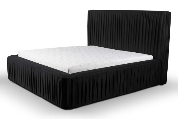 Bett Design Luxus Duebel Hotel Better Schloof Zëmmer Luxus Schwaarz Modern