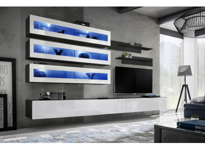 Luxus Wunnzëmmer Designer Miwwelen Sideboard Wunnwand TV-Steier Wandkabinett