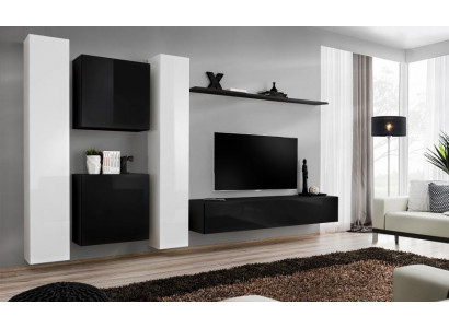 Wunnzëmmer Schief Set 4stéck Grupp Garnitur Schaf 4stéck. Holz Miwwelen Regal