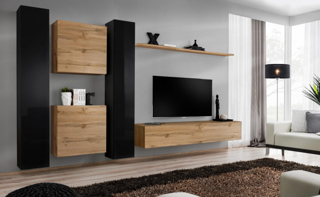 Designer Wunnzëmmer Miwwelen 4x Maueremschaf Luxus Ariichtung Hänkschaf