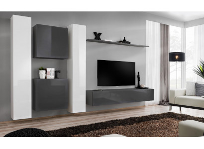 Grou Wandsschaf Wunnzëmmer Wand Regal Design Wand Schaf Modern Ariichtung