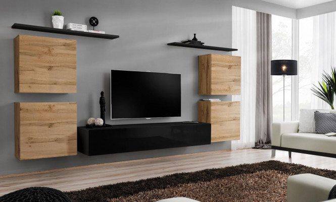 Luxus Ariichtung Wunnwand TV-Stänner Design Sideboard Wand-/Klozeschaf Nei
