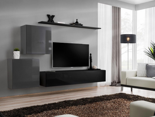 Wunnwand Hänkschaf Modern Design Wunnzëmmer Luxus Miwwelen Wand Regaler