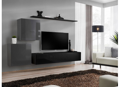 Wunnwand Hänkschaf Modern Design Wunnzëmmer Luxus Miwwelen Wand Regaler