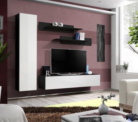 Luxus Wunnwand Designer Ariichtung Wunnzëmmermébel Wandschaf Regal Nei