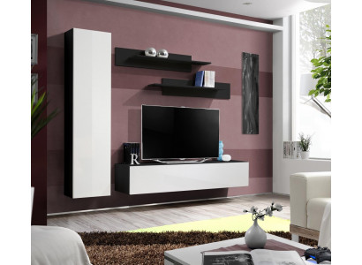Luxus Wunnwand Designer Ariichtung Wunnzëmmermébel Wandschaf Regal Nei