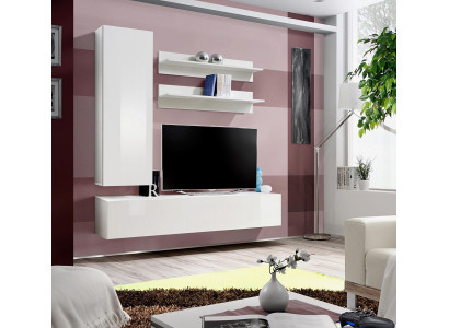 Designer Ariichtung Wäiss Wunneng Luxus Holzmobiliar Komplett Wandschaf