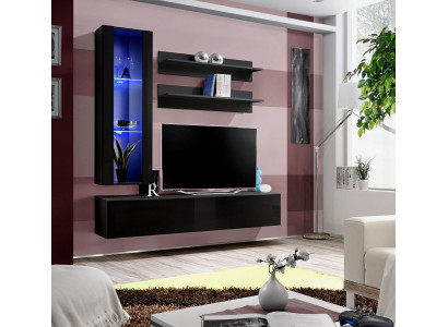 Luxus Fernsehsupport RTV Sideboard Modern Wunnzëmmer Wunnwand Holzmöbel Regal
