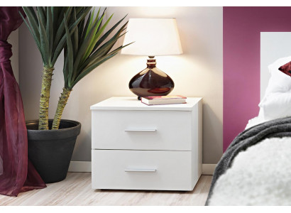 Designer Miwwel Nuetsdësch Schlofkummer Wäiss Ariichtung Modern Luxus