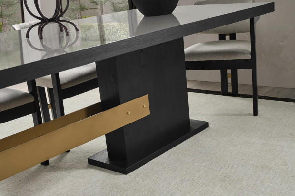 Designer Iessgrupp Luxus Garnitur Iessdësch 8x Stull Iesszëmmer Miwwelen