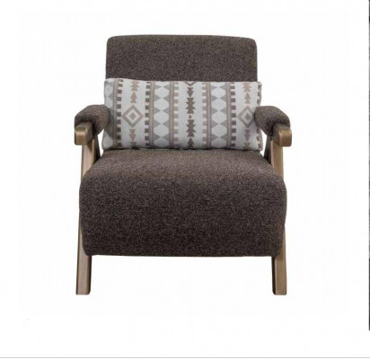 Brongen Design-Sessel Einsëtzer Wunnzëmmer Luxus Still Neit