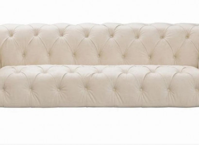 Beige Chesterfield Drësëtzer Modern Design Couches Stoff Sofa Designer Miwwelen