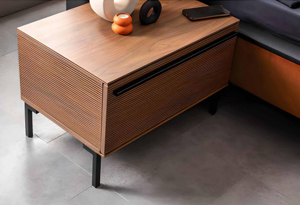 Nuechtisdëscher Modernen Design Miwwelen Luxus Elegantes Schéint Schlofzëmmer nei
