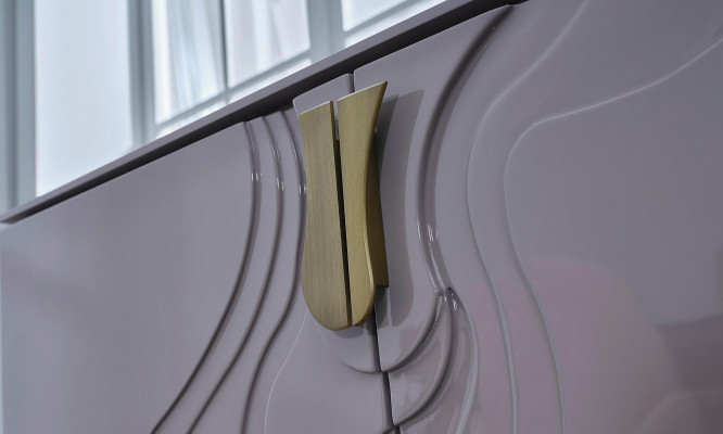 Iesskichen Iesszëmmermiwwele Iessgrupp Iessdësch Set Iesszëmmer 9 Deeler Rosa Holz