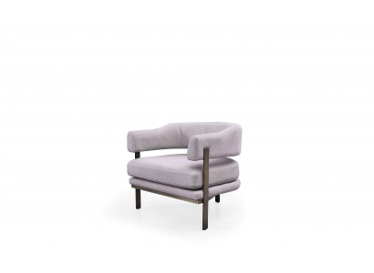 Fauteuil Einsitzer Stoff Wunnzëmmer Modern Gro Polstersëtz Sëtz