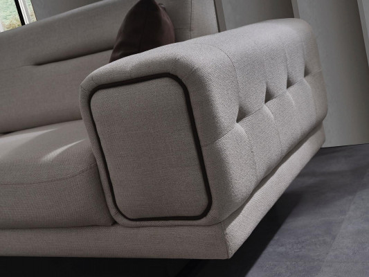 Wunngszëmmer Sofae Komplett Luxus 2x Dräisëtzer Sofa Modern Fotell Ariichtung