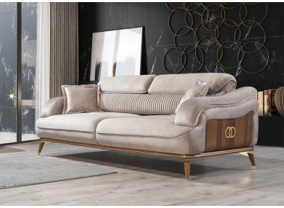 Wunnzëmmer Miwwelen Dräisëtzer Sofa Couch Polster Miwwelen Modern Designer Ariichtung