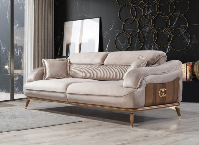 Wunnzëmmer Miwwelen Dräisëtzer Sofa Couch Polster Miwwelen Modern Designer Ariichtung