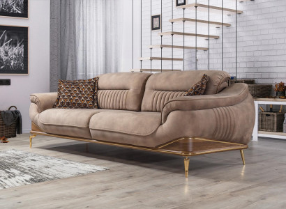 Wunnzëmmer Neit Canapé Drësëtzeger Modern Canapéen Couch Luxus Ariichtung