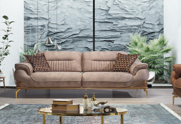 Wunnzëmmer Neit Canapé Drësëtzeger Modern Canapéen Couch Luxus Ariichtung