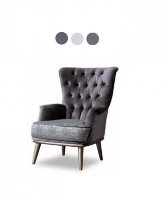Chesterfield Sëtzgrupp Dräisëtzer Fauteuil Designer Wunnzëntrummiwwelen