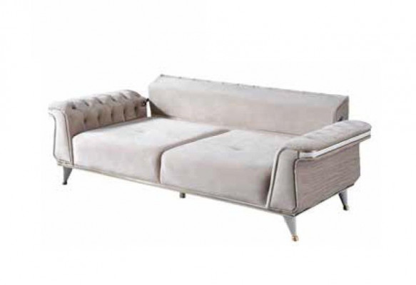 Modern Chesterfield Sofagarnitur Luxus Canapéen Edel Chesterfield-Sofaen
