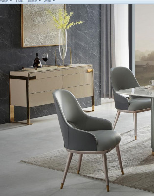 Design Set 6x Stull Lehnstull Polster Still Gastro Iesszëmmer Lieder Nei Fotel