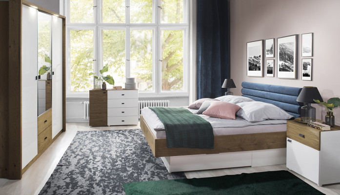Set vu 6 Designer Stullen Luxus Gestofféiert Massiv Holz Büro Office Iesszëmmer Stull Sëtz