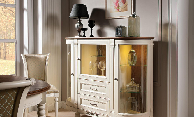 Vitrinn Schaf Komod Glas Regal Vitrinnen Regaler Holz Schief Bar Stuff