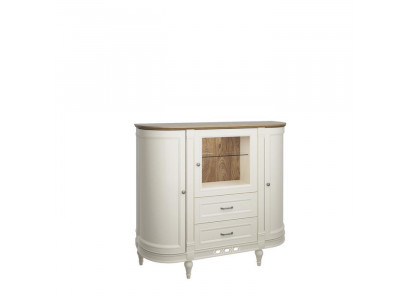 Klassesch Kommode Kommoden Schaf Holz Schranken Wunnzëmmer Anrichte Vitrinn