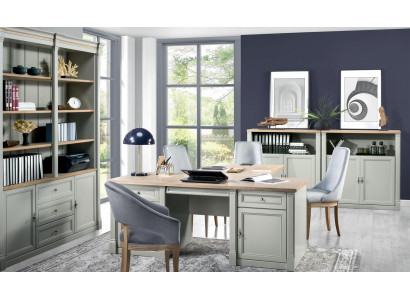 Design Schreifdësch Sekretär Luxus Schreif Büro Miwwelen Holz Dëscher Büro Ariichtung