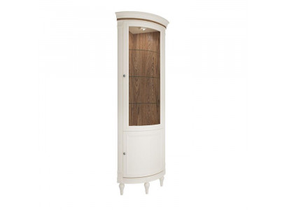 Eck Vitrin Vitrin Schaf Vitrine Wunnzëmmer Schaukäschten Design Holz Nei