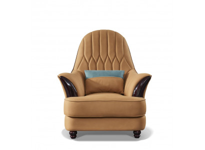 Stull Design Canapé Sofa Sëtzung Luxus Braun Nei Relax Lieder Lounge Club Polster