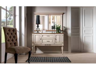 Konsole Sideboard Konsolendësch Lowboard Anrichte Holz Wunnzëmmer Kommoden Nei