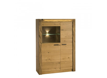 Vitrin Anrichte Schaf Regal Modern Stil Wunnzëmmer Kommoden Glas Kollektioun