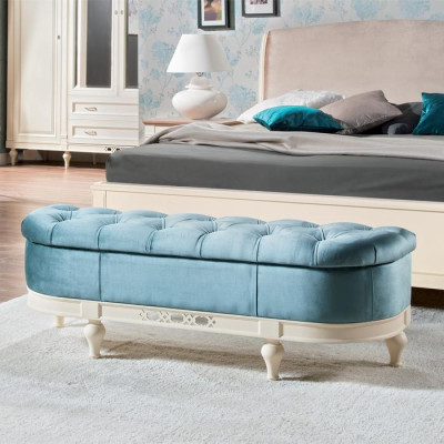 Hocker Fousshocker Bäistellhocker Ottoman Chaiselongue Sitzbank Chesterfield