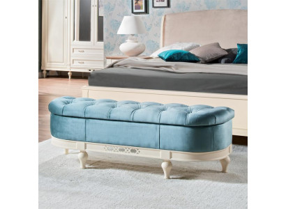 Hocker Fousshocker Bäistellhocker Ottoman Chaiselongue Sitzbank Chesterfield