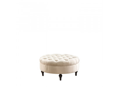 Ronnen Chesterfield gepolsterten Hocker Fousshocker Ottomane Ronn Sofa Niewendëscht Neien