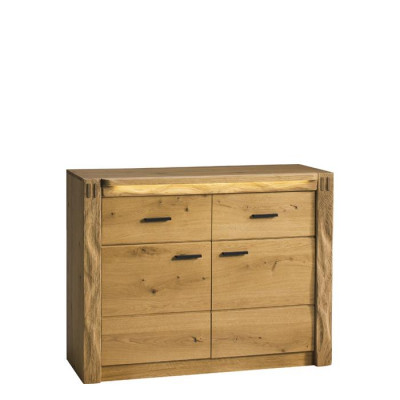 Design Kommode Kommoden Holz Anrichte Modern Sideboard Héich Schaf 116cm Nei