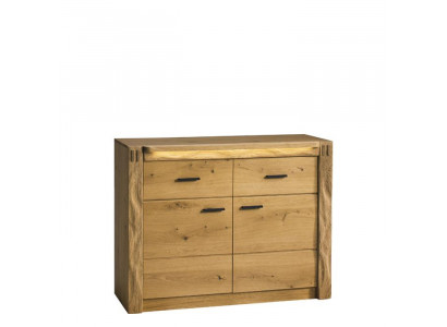 Design Kommode Kommoden Holz Anrichte Modern Sideboard Héich Schaf 116cm Nei
