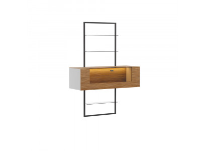 Designer Schafstrennung Regalwand Wunnzëmmer Schief System Büro Miwwelen 160cm