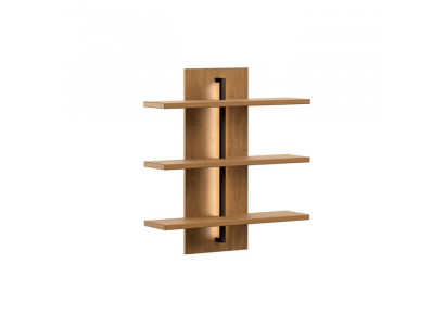 Späicher Hotel Stil Wunnzëmmer Mauer Regal Bicher Späicher Kichelchen Regaler 80x87cm