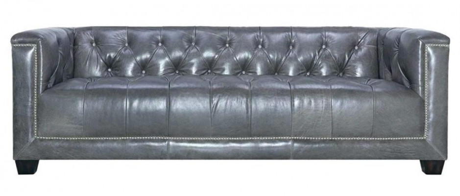 Braun Dräisëtzer Lieder Chesterfield Wohnzimmer Modern Design Couchen Sofa Nei