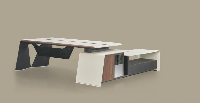 Design Eckdësch Schreifdësch Eckdëscher Büro Miwwel Ariichtung Dëscher Dësch