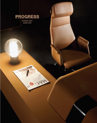 Schreifdëscher Chef Eckschreifdësch Büro Zëmmer Miwwel Design Deko Praxis