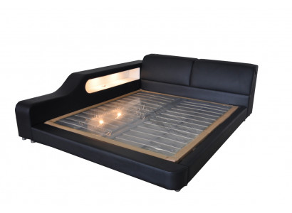 Design Bett XXL Grouss Better Lieder Hotel 180x200 Multifunktion Regal USB Polster.