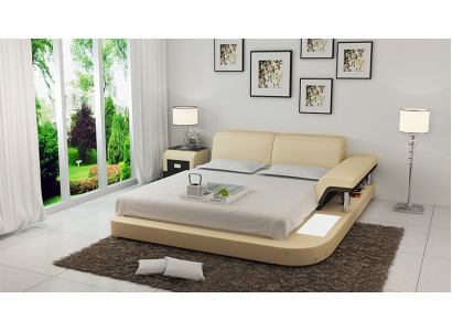 Design Bett XXL Grouss Better Lieder Hotel Gepolstert 180x200 Multifunktion Regal USB