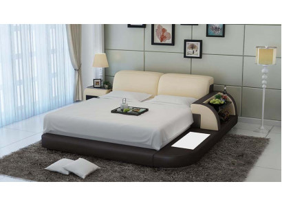 Design Bett XXL Grouss Better Lieder Hotel Polster 180x200 Multifunktioun Regal USB